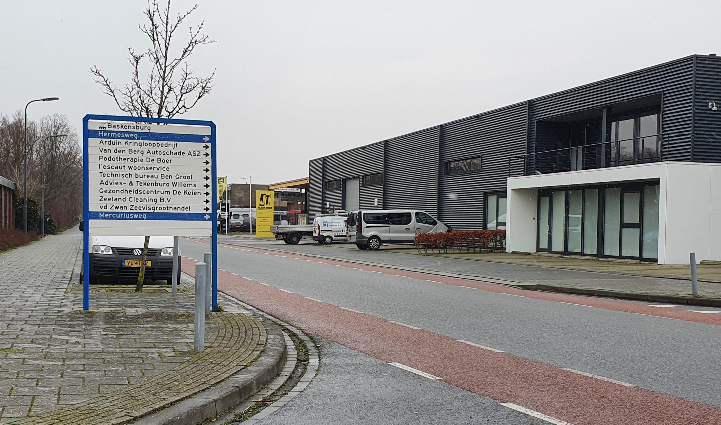toediening Fascinerend Overgave Verduurzaming bedrijventerrein Baskensburg in Vlissingen - Bureau BUITEN